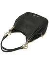 Lillie Large Pebbled Leather Shoulder Bag Black - MICHAEL KORS - BALAAN 5