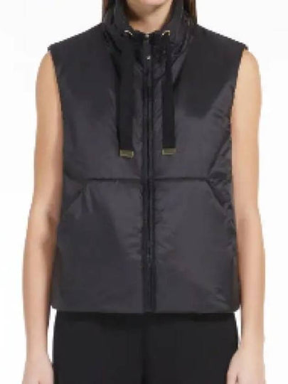 Greenvest Water Repellent Padded Vest Black - MAX MARA - BALAAN 2