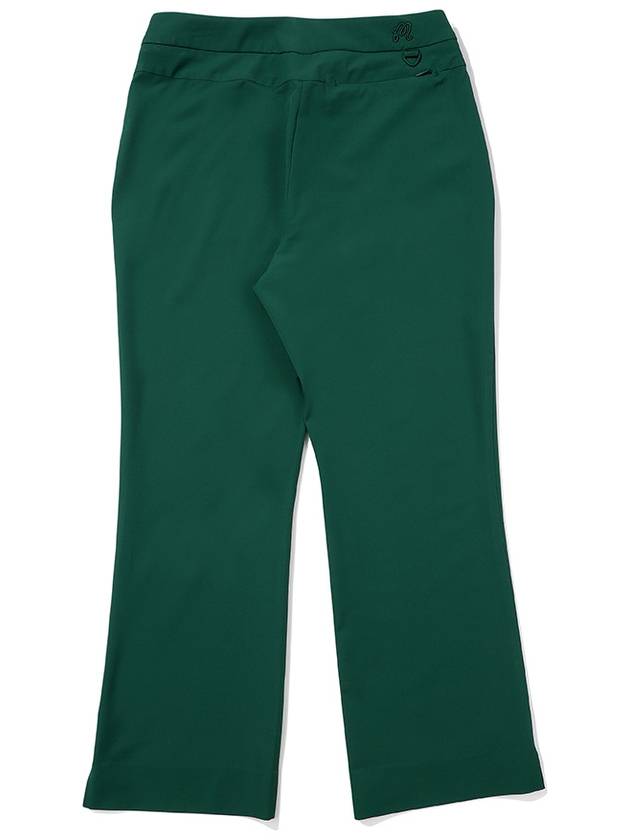 Hem slit semi bootcut pants GREEN WOMAN - MALBON GOLF - BALAAN 2