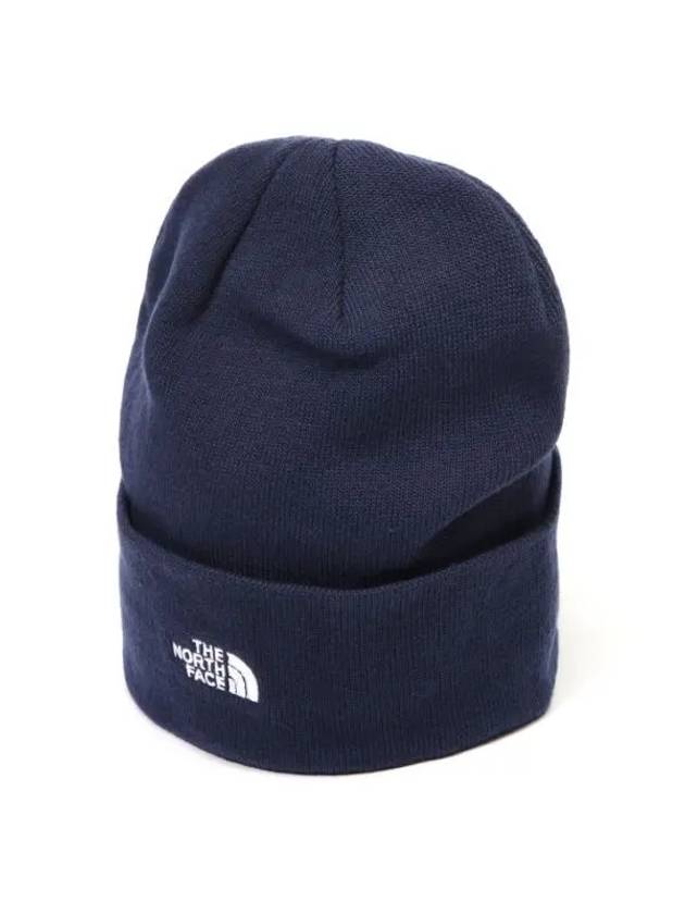 Norm Embroid Logo Beanie Navy - THE NORTH FACE - BALAAN 1