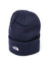 Norm Embroid Logo Beanie Navy - THE NORTH FACE - BALAAN 1