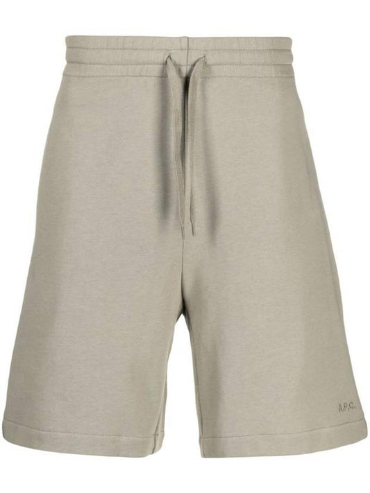 Men's Colorado Cotton Shorts Grey - A.P.C. - BALAAN 1