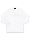 Zebra Patch Cotton Long Sleeve T-Shirt White - PAUL SMITH - BALAAN 2