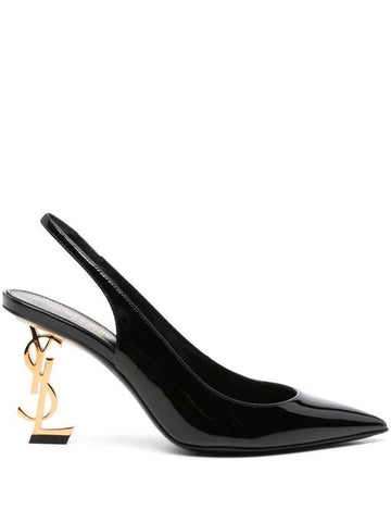 23 fw Opium Patent Leather Slingback Pumps 6301081TV1A1000 B0710934903 - SAINT LAURENT - BALAAN 1