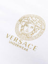 Men's Logo Medusa Cotton Short Sleeve T-Shirt White - VERSACE - BALAAN 6