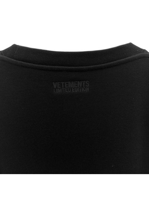 Crystal Logo Overfit Sweatshirt UE52TR520 - VETEMENTS - BALAAN 3