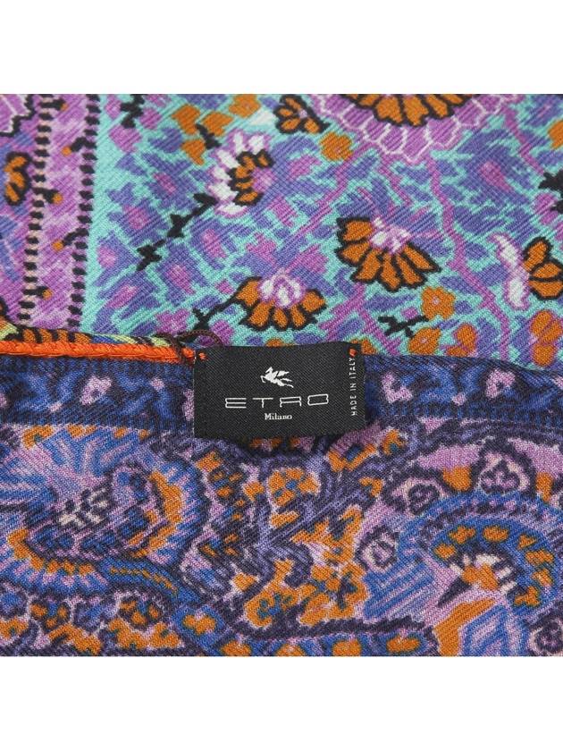 Muffler 1000745440650 Paisley Print Cashmere - ETRO - BALAAN 5