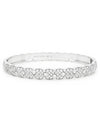 Coco Crush Full Pave Bracelet Medium 18K White Gold Diamond 3ET2588 - CHANEL - BALAAN 1