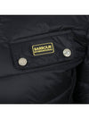Gleann International Quilted Zip-Up Jacket Black - BARBOUR - BALAAN 9
