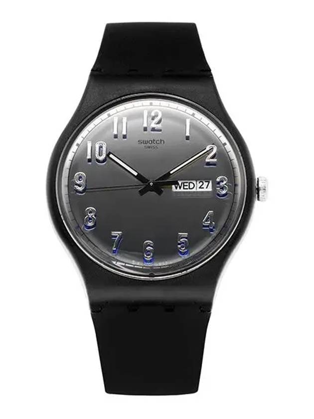 Watch SUOB718 New Gent SECRET SERVICE Men's Urethane Watch - SWATCH - BALAAN 1