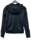 Women's Logo Zip-Up Hoodie Black - MOOSE KNUCKLES - BALAAN 5