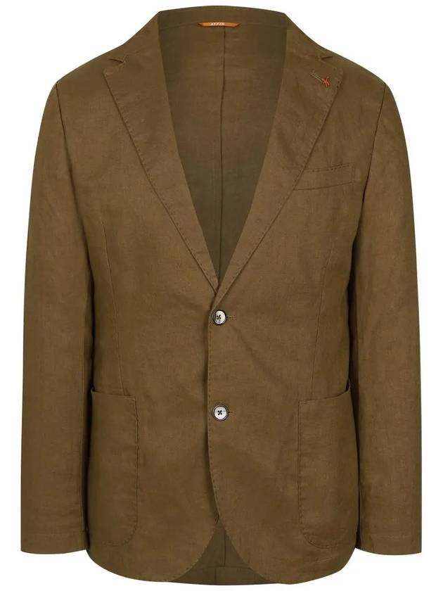 Men's Basic Linen Jacket MMJAM5T46 260 - AT.P.CO - BALAAN 7