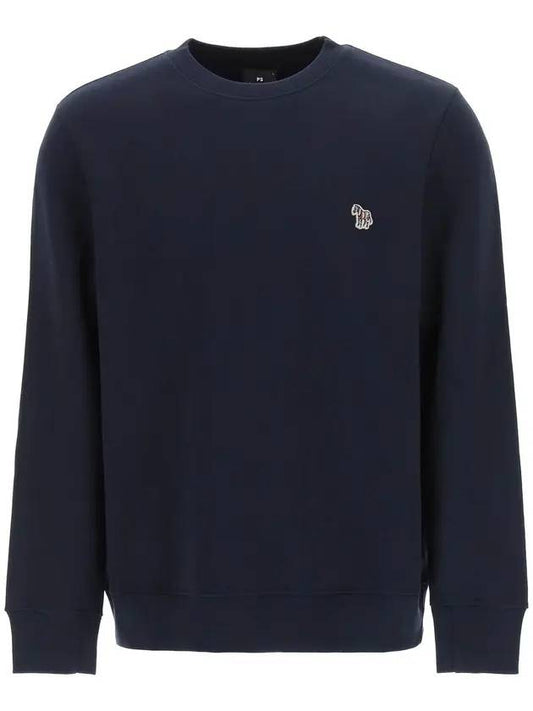 Men's Zebra Logo Sweatshirt Black - PAUL SMITH - BALAAN 1