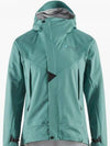 Women's Ashinya Waterproof Zip-Up Hoodie Brush Green - KLATTERMUSEN - BALAAN 2