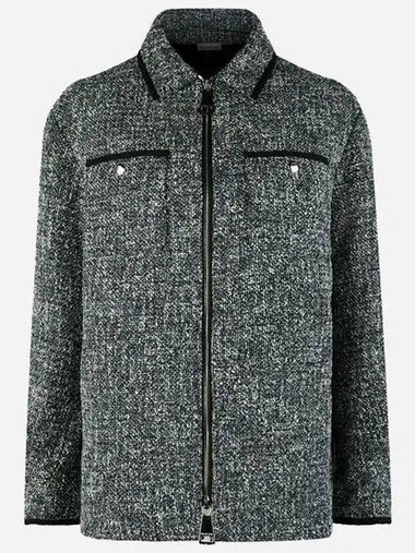 24SS 2F00007 597G6 F70 Camisia Women’s Tweed Padded Jacket 997672 - MONCLER - BALAAN 1