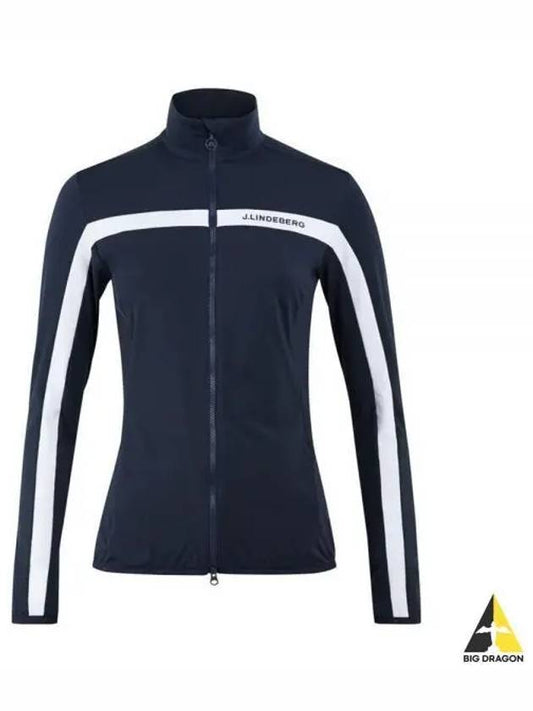 Zenith full zip-up jacket navy - J.LINDEBERG - BALAAN 2