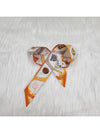 Funny Ice Cream Twilly Scarf Orange - HERMES - BALAAN 5