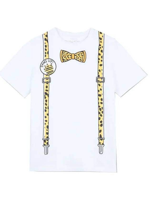 21SS Women's Cheetah Braces Tshirt 602241 SQJ83 9000 - STELLA MCCARTNEY - BALAAN 2