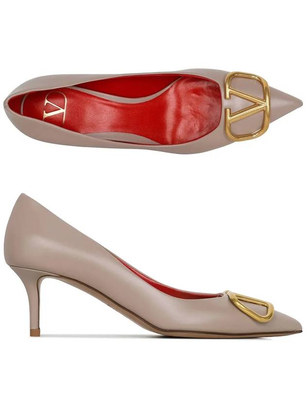 VLogo Calfskin Pumps Pink - VALENTINO - BALAAN 2