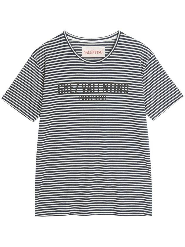 Valentino Garavani T-shirts and Polos Blue - VALENTINO - BALAAN 1