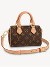 Nano Speedy Monogram Tote Bag Brown - LOUIS VUITTON - BALAAN 2