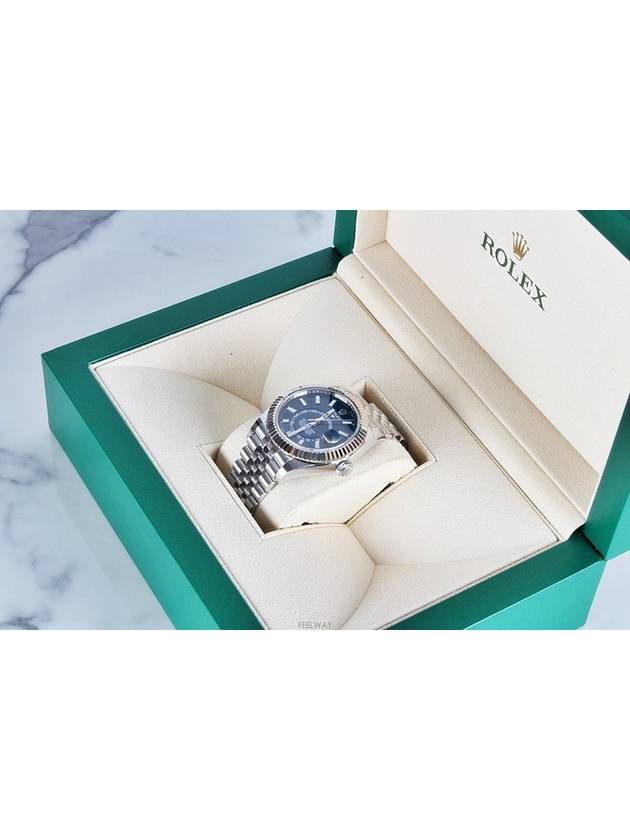 Skydweller Steel Blue Plate 23 Years Old - ROLEX - BALAAN 4