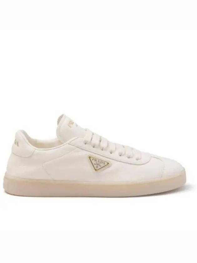 Leather Low Top Sneakers White - PRADA - BALAAN 2