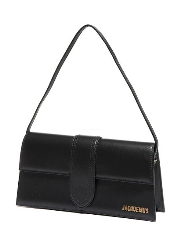 Le Bambino Long Flap Shoulder Bag Black - JACQUEMUS - BALAAN 2