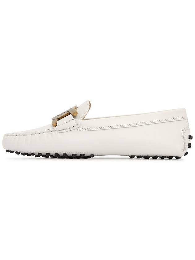 Women's Kate  Gommino Driving Shoes Off White - TOD'S - BALAAN 5