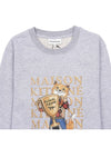 Maison Kitsune Women s Fox Champion Regular Sweatshirt LW00310KM0001 LGM - MAISON KITSUNE - BALAAN 3