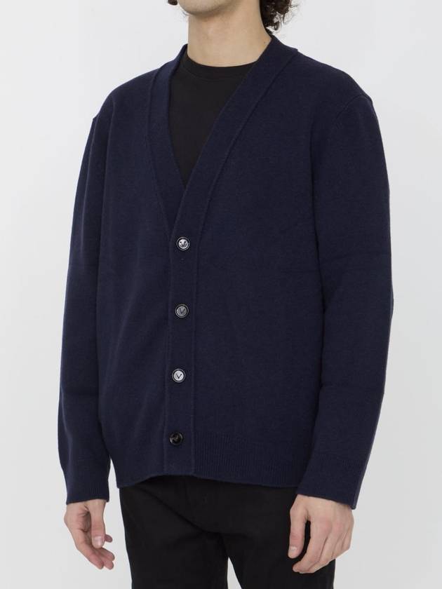 Classic Cashmere Cardigan Navy - BOTTEGA VENETA - BALAAN 3