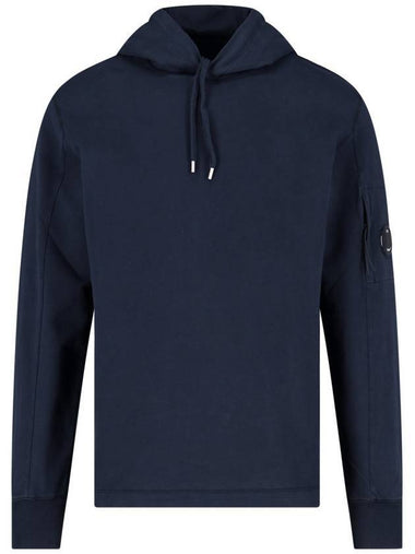 Lightweight Cotton Hoodie Navy - CP COMPANY - BALAAN 1