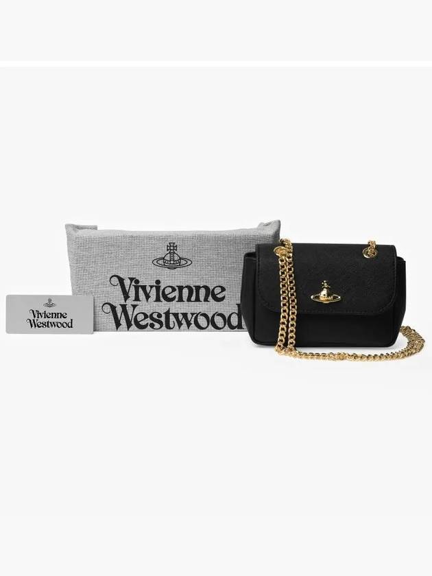 Logo Cross Bag Black - VIVIENNE WESTWOOD - BALAAN 5