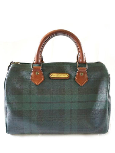 patterned green tote bag - POLO RALPH LAUREN - BALAAN 1