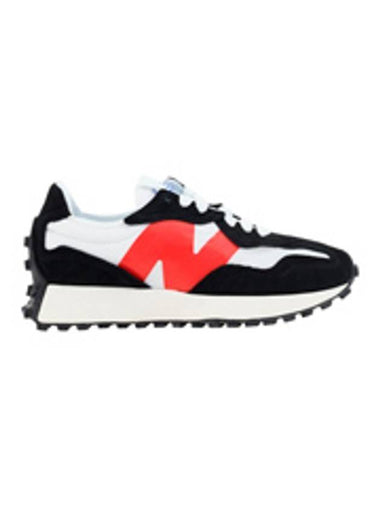 327 Low Top Sneakers Black White Red - NEW BALANCE - BALAAN 1