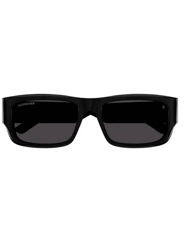 Eyewear Logo Square Sunglasses Black - BALENCIAGA - BALAAN 1