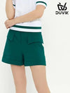 spandex wide roll-up 4-quarter shorts DD2WPT303WH - DUVIK - BALAAN 4