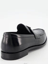 Brushed Leather Loafers Black - PRADA - BALAAN 6