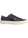 Suede Low Top Sneakers Blue - TOM FORD - BALAAN.