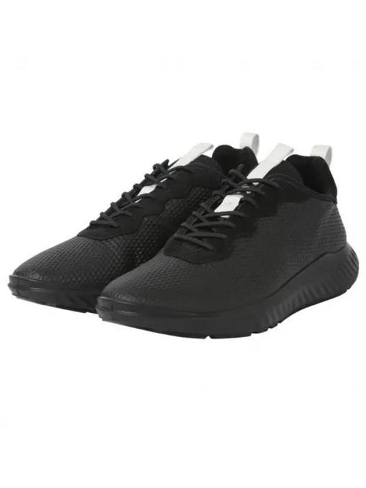 ATH 1FM Low Top Sneakers Black - ECCO - BALAAN 2