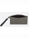 Strap Oblique Jacquard A5 Clutch Bag Beige - DIOR - BALAAN 4