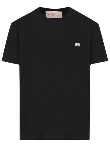 Valentino Garavani T-shirts and Polos Black - VALENTINO - BALAAN 1