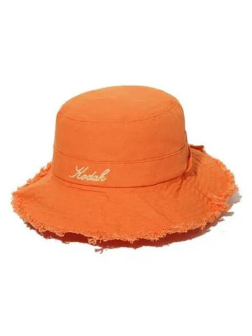 KODAK Apparel Cotton Summer Bucket Hat ORANGE - KODO - BALAAN 1