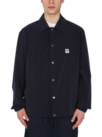 Boss Relaxed Fit Jacket With  X Russell Athletic Logo - HUGO BOSS - BALAAN 1