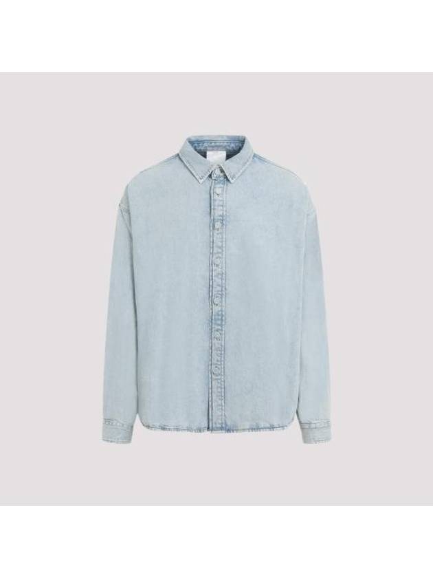 Long Sleeve Shirt INDIGO BLUE - ACNE STUDIOS - BALAAN 1