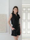 black flare blouse - YOUNESS - BALAAN 4