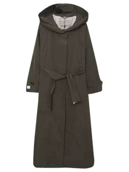 Cotton pea hooded jacket women s coat - MAX MARA - BALAAN 1