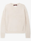 Women's Alinda Crew Neck Knit Top Ivory - MAX MARA - BALAAN 3