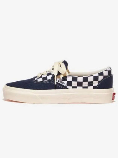 Slip on Elep Navy White Checkerboard NVYWHT CHK - VANS - BALAAN 1