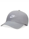 Club Unstructured Futura Washed Ball Cap Grey - NIKE - BALAAN 1